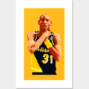 Reggie Miller choke Posters and Art